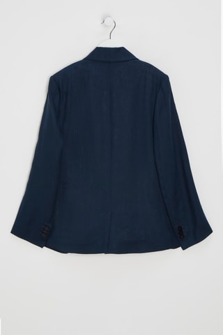 Blazer en lin - Bleu marine