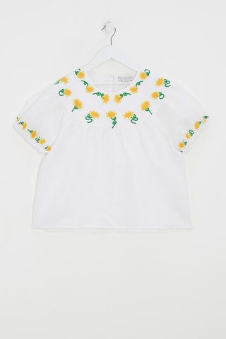 T-shirt en lin - Blanc