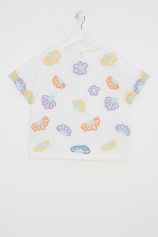 T-shirt en lin - Blanc