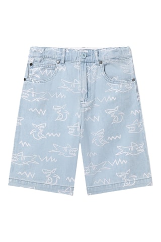 Short en jean - Bleu clair