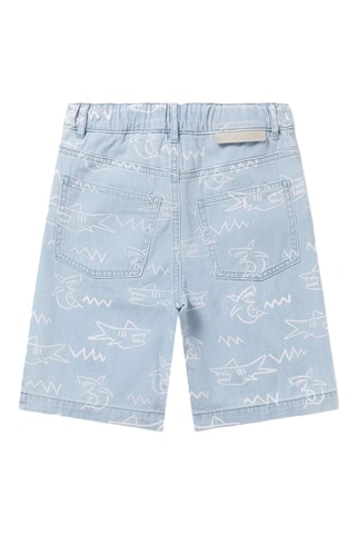 Short en jean - Bleu clair