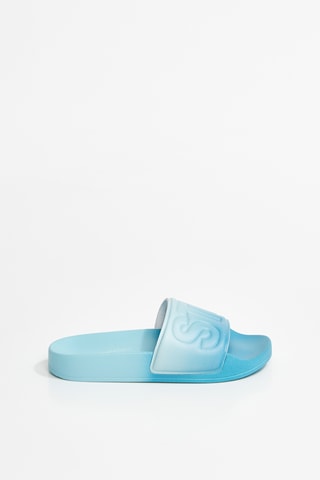 Mules dip and dye - Bleu