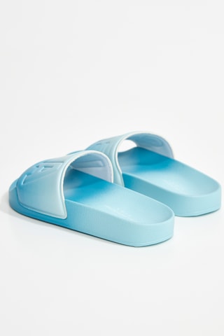 Mules dip and dye - Bleu