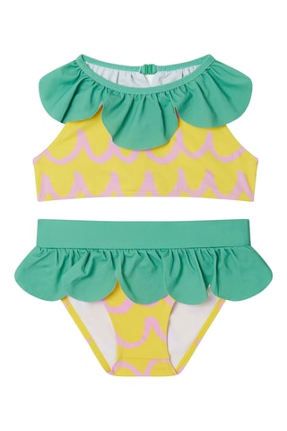 Maillot 2 pièces - Jaune