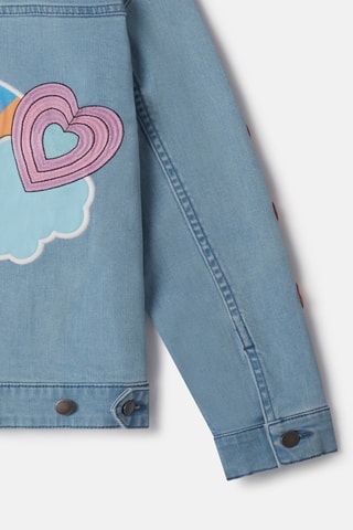 Veste en jean - Bleu clair