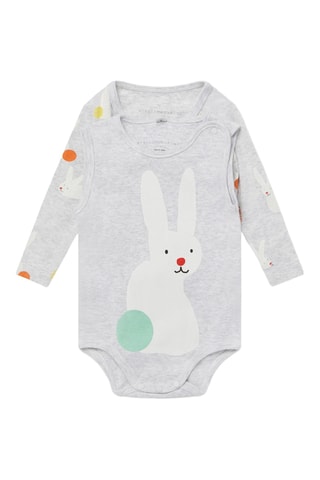 2 bodies - Gris clair chiné