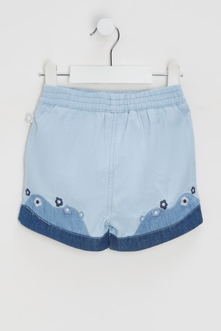 Short en jean - Bleu