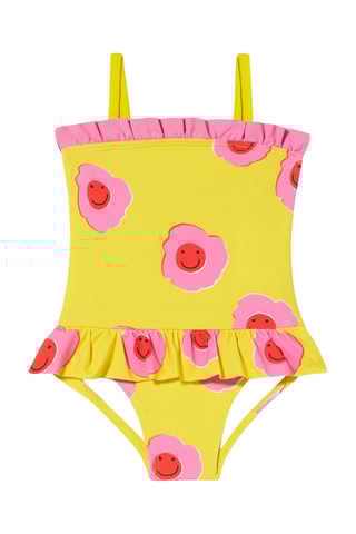 Maillot 1 pièce - Jaune