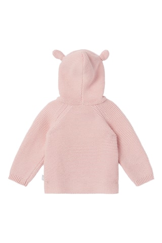 Gilet à capuche à oreilles - Rose