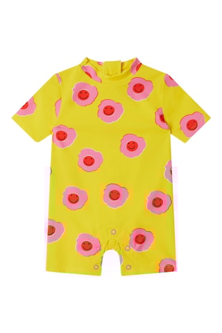 Maillot 1 pièce - Jaune