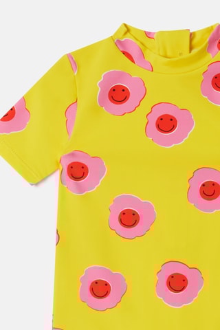 Maillot 1 pièce - Jaune