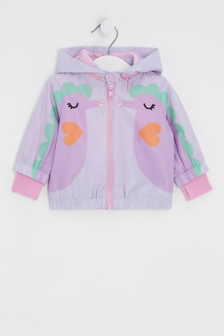 Veste à capuche - Lilas