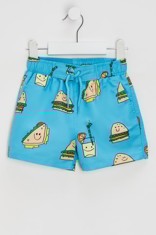 Short de bain - Bleu