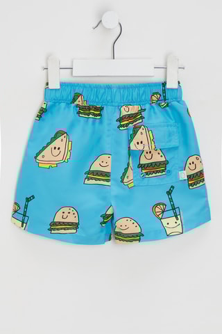 Short de bain - Bleu