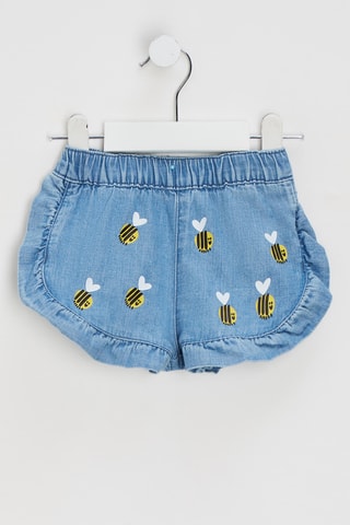 Short en jean - Bleu clair