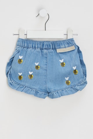 Short en jean - Bleu clair