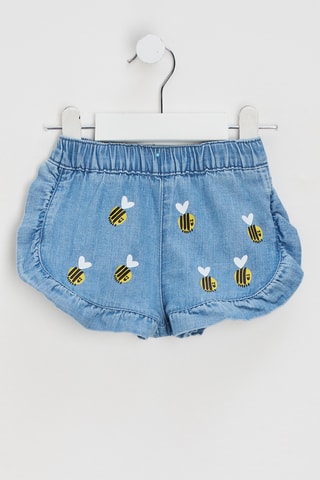 Short en jean - Bleu clair