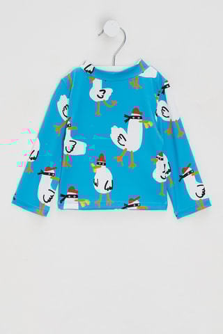 T-shirt de bain - Bleu canard