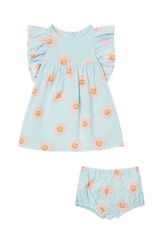 Robe et bloomer - Bleu clair