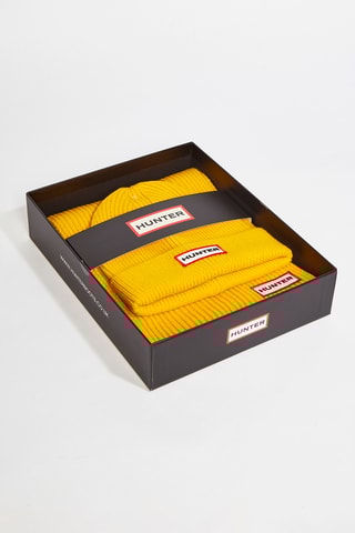 Berretto e sciarpa - Giallo