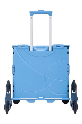 Cassa con ruote Aerial Roll Box - 44,5 x 39,5 x 35,5 cm - Blu