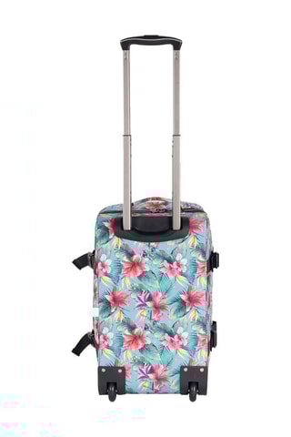 Borsa trolley Tropical Forest - 65 cm   - Blu