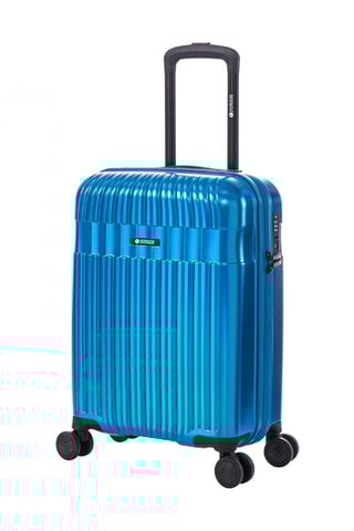 Bagaglio a mano New Shine - 54,5 cm - Lucchetto TSA - Blu