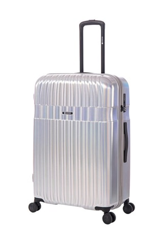 Bagaglio a mano New Shine - 54,5 cm - Lucchetto TSA - Argentato