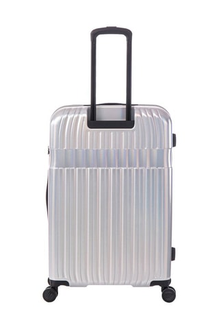 Bagaglio a mano New Shine - 54,5 cm - Lucchetto TSA - Argentato