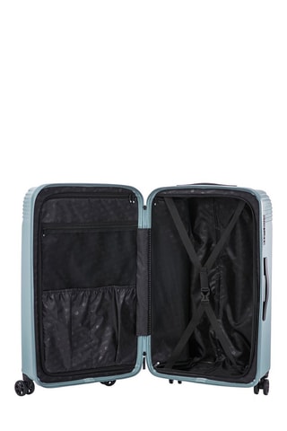 Bagaglio a mano e valigia grande Premium Trunk - 56/73,5 cm  - Blu