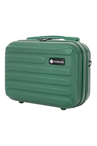 Beauty-case Napoli bouteille - 33 cm  - Verde
