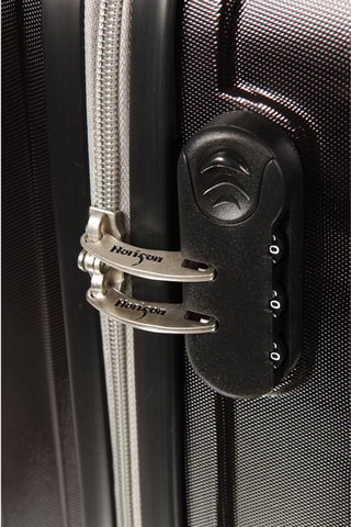 Valigia media Ultra - 68 cm - Lucchetto TSA - Nero