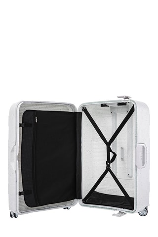 Valigia media Ocean - 64,5 cm -  Lucchetto TSA - Bianco