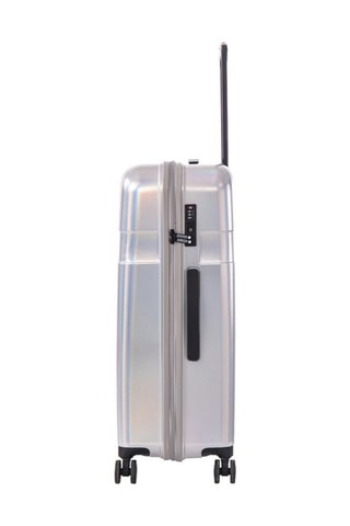 Valigia media New Shine - 65 cm - Lucchetto TSA - Argentato