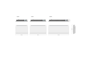 Radiateur électrique à inertie sèche en céramique Roswell - 1000 W