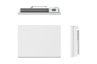Radiateur électrique à inertie sèche en céramique Poas - 1500 W