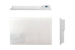 Radiateur électrique à inertie sèche en céramique et verre Glass - 1500 W