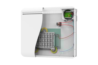Radiateur électrique à inertie sèche en fonte Aspen - 2000 W