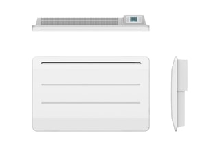 Radiateur électrique à inertie sèche en fonte Mauna - 1500 W