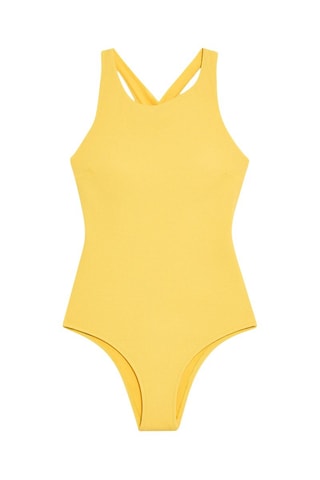 Maillot 1 pièce - Jaune