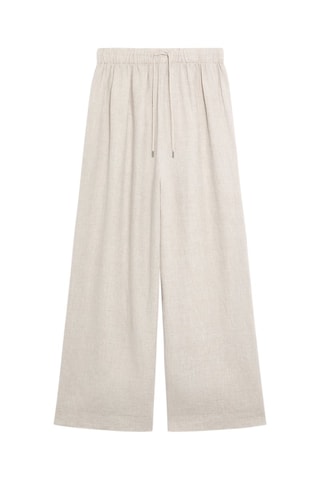 Pantalon en lin - Beige