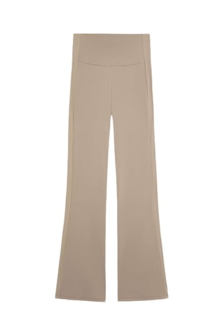 Pantalon flare - Beige
