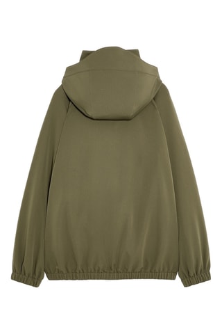 Coupe-vent à capuche - Kaki