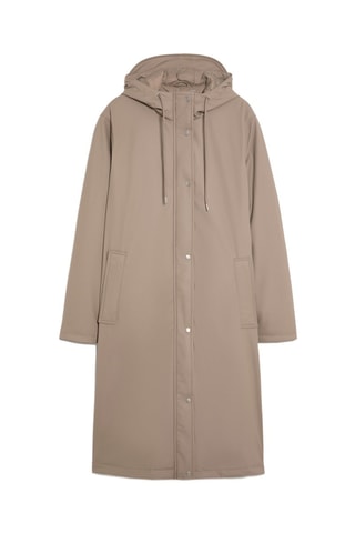 Imperméable à capuche - Beige