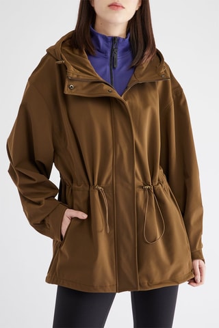 Imperméable à capuche - Marron