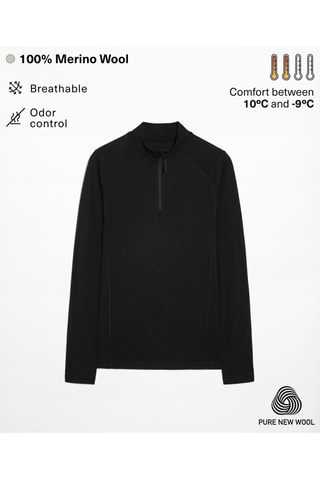 Pull en laine - Noir