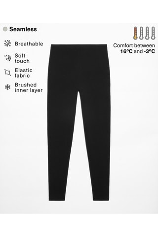 Legging taille haute - Noir