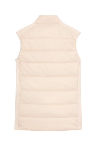 Doudoune sans manches - Beige