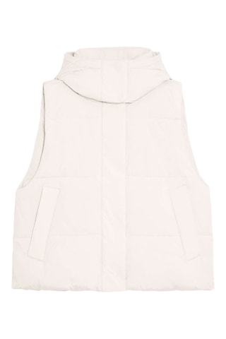 Doudoune sans manches - Blanc