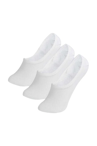 3 paires de socquettes - Blanc